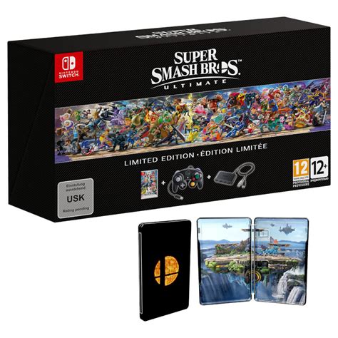 super smash bros ultimate special edition steel box|Super Smash Bros Ultimate Special/Limited Edition is available.